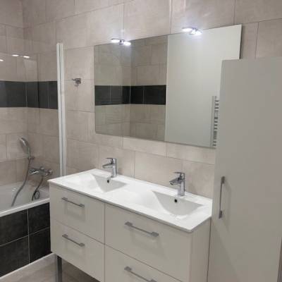 Aménagement d'une salle de bain, salle d'eau et WC 2